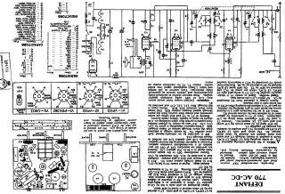 Defiant 770 ;AC DC schematic circuit diagram